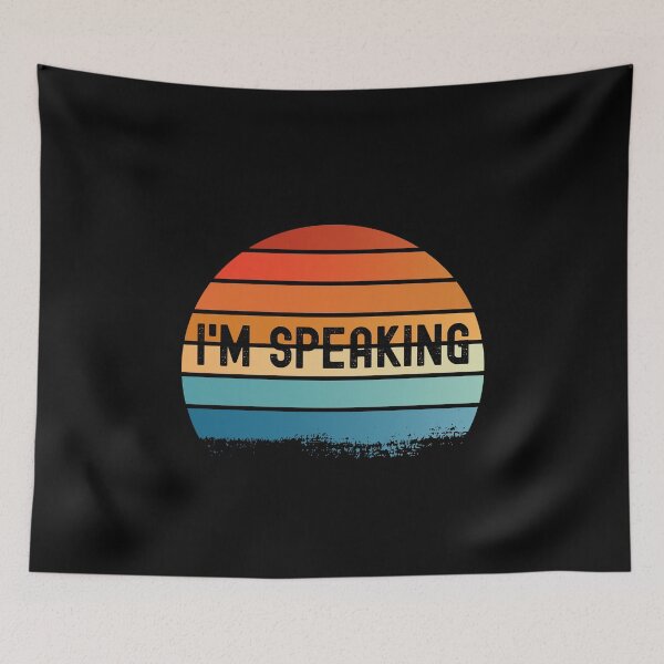 Item preview, I'm Speaking Shirt Kamala Harris T-Shirt I'm Still Speaking Meme Kamala Harris 2020 Shirt Funny 2020 Election Gift designed and sold by LushCatDesign.