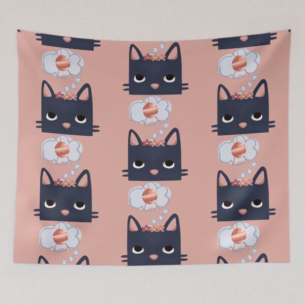 Item preview, Sooty Cat Knit designed and sold by SeaWitchStudio.