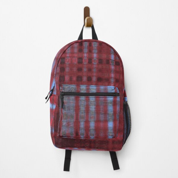 Item preview, Bottlebrush flower inspired plaid pattern. designed and sold by LaBellCreative.