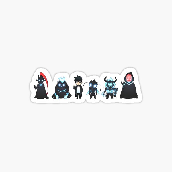 Solo Leveling Shadow Soldier Stickers Sticker