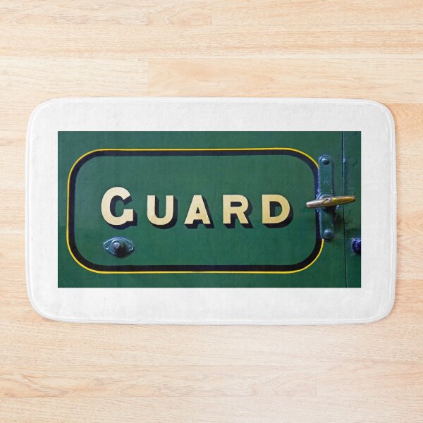 Item preview, Guard sign on carriage door designed and sold by Random Railways.