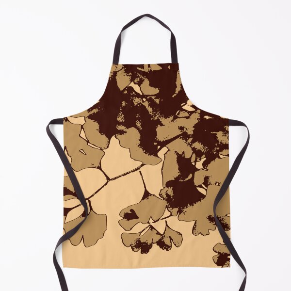 Item preview, Ginko Leaves in Tan and Brown on Tan designed and sold by AlteredAtelier.