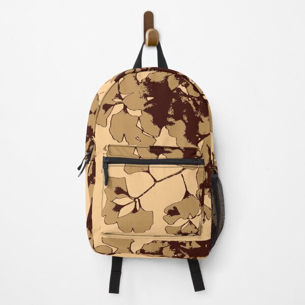 Item preview, Ginko Leaves in Tan and Brown on Tan designed and sold by AlteredAtelier.