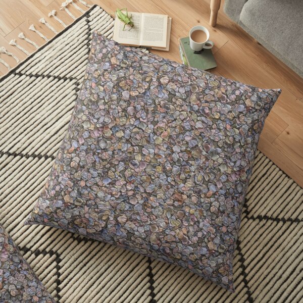 beautiful stones Floor Pillow