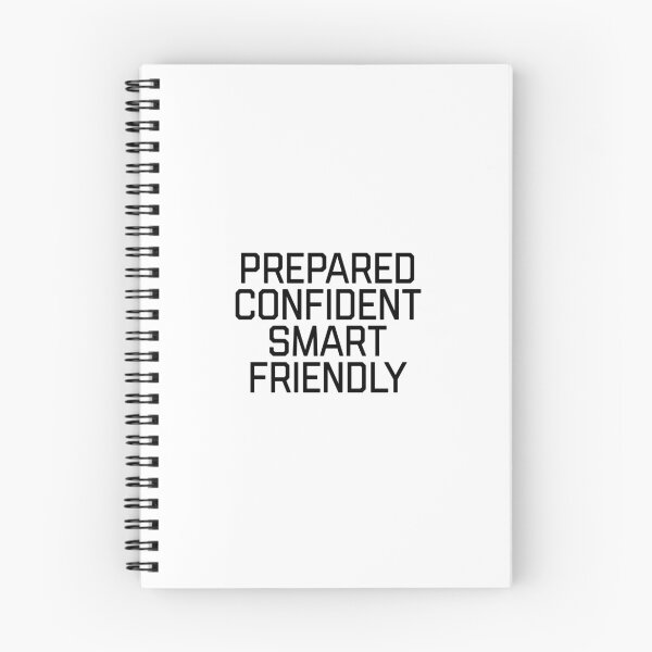 Item preview, I am Prepared, Confident, Smart and Friendly 3 designed and sold by flying-flamingo.