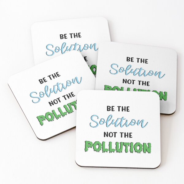 Item preview, Be The Solution, Not The Pollution designed and sold by RocketPunchSC.