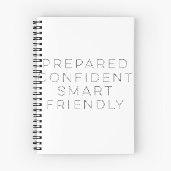 Item preview, I am Prepared, Confident, Smart and Friendly 4 designed and sold by flying-flamingo.