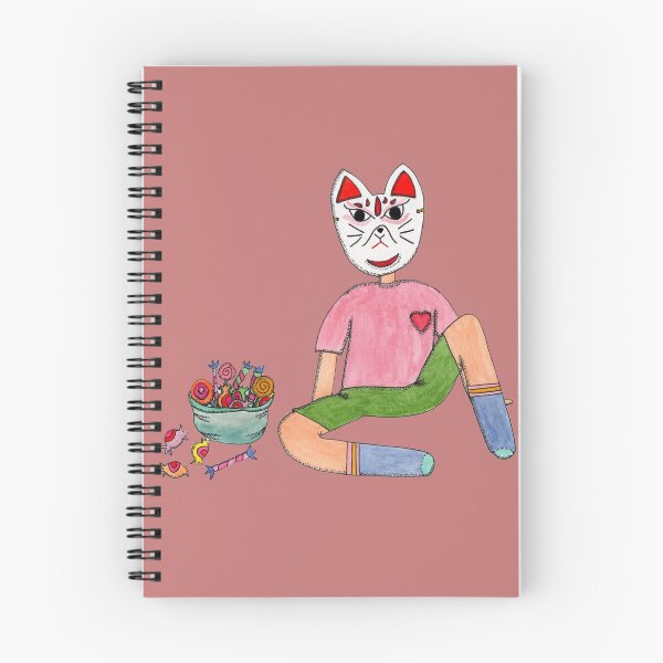 Item preview, kid with cat mask designed and sold by garam-project.