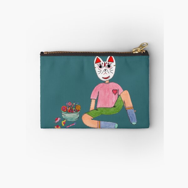 Item preview, kid with cat mask designed and sold by garam-project.