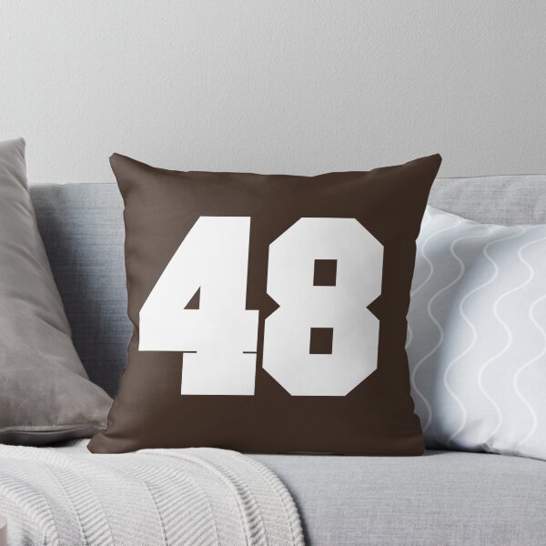 Item preview, 48 Number Cleveland Sports Fourty-Eight Brown Jersey designed and sold by HelloFromAja.