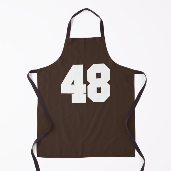 Item preview, 48 Number Cleveland Sports Fourty-Eight Brown Jersey designed and sold by HelloFromAja.