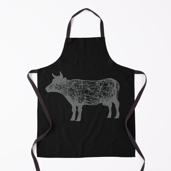 Item preview, Geometric Gray Great Cow designed and sold by Chubuter.