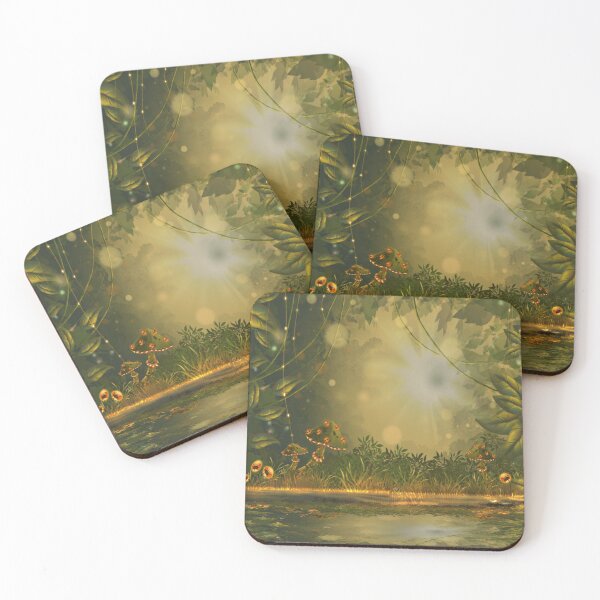 Item preview, digital landscape, surrealism, forest illustration designed and sold by Nesterova.