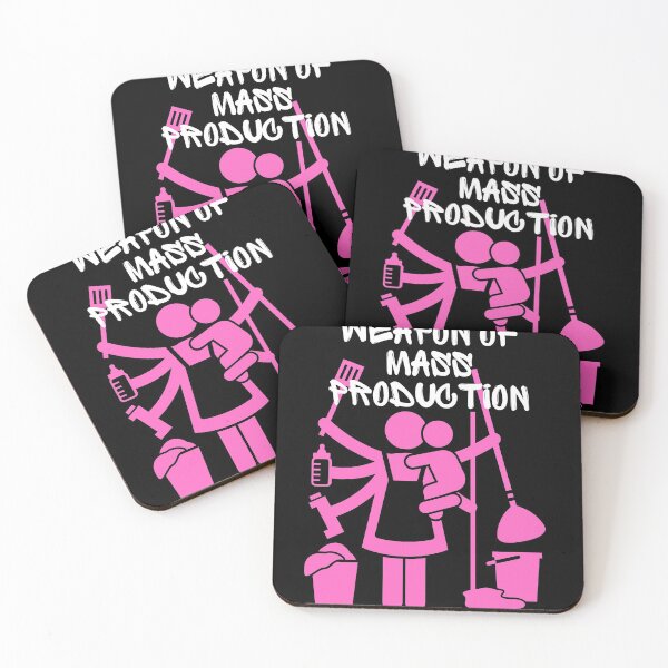 Item preview, Weapon Of Mass Production Working Mum Pride Work designed and sold by Two Left Hands Design.