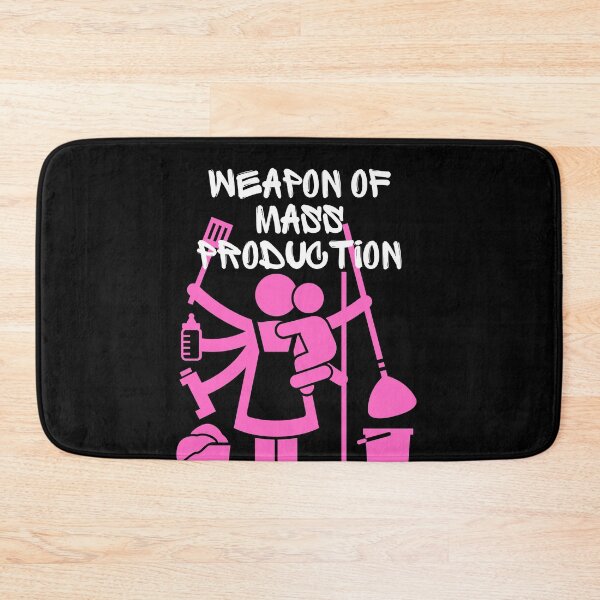 Item preview, Weapon Of Mass Production Working Mum Pride Work designed and sold by Two Left Hands Design.