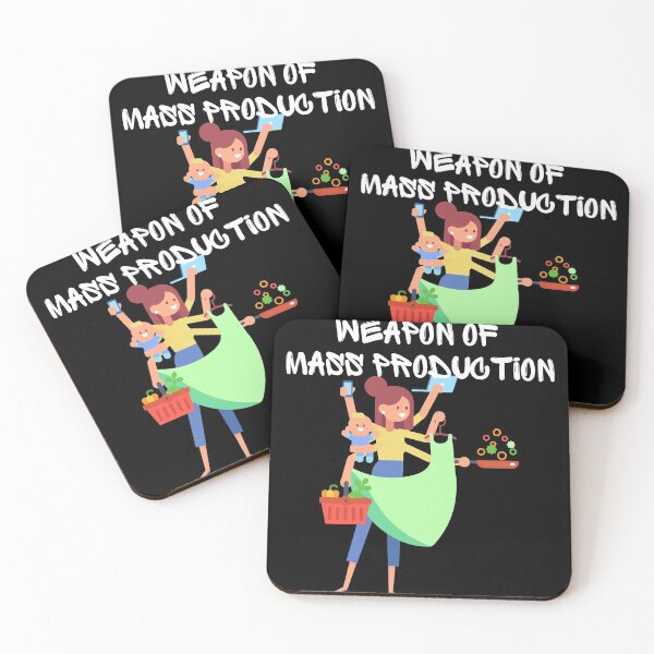 Item preview, Weapon Of Mass Production Working Mum Pride Work designed and sold by Two Left Hands Design.