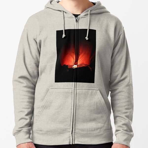 Wish Lantern Zipped Hoodie