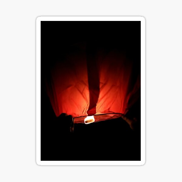 Wish Lantern Sticker
