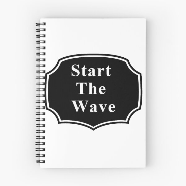 Item preview, Start The Wave black designed and sold by NancyArtDesigns.
