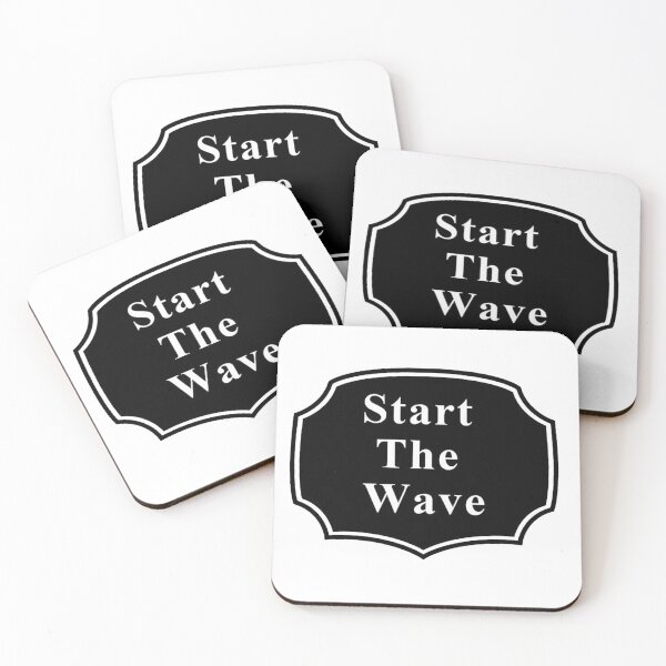 Item preview, Start The Wave black designed and sold by NancyArtDesigns.