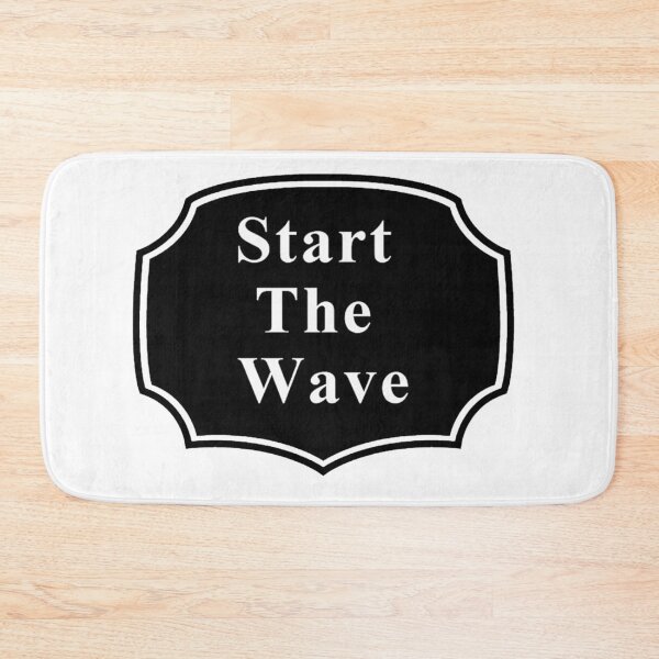 Item preview, Start The Wave black designed and sold by NancyArtDesigns.