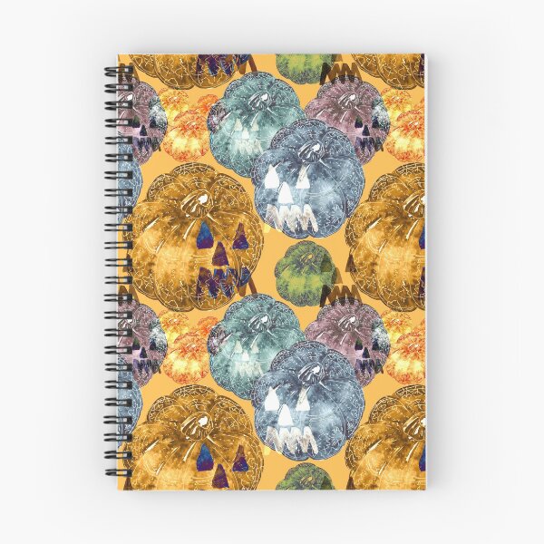 Item preview, Watercolour pumkin halloween 2020 pattern design  designed and sold by EarthyPlanty.