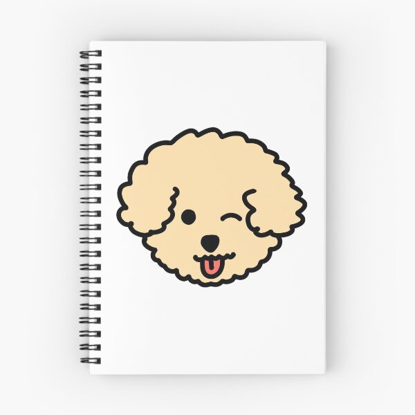 Item preview, Winking Poodle  designed and sold by PawPawDog.