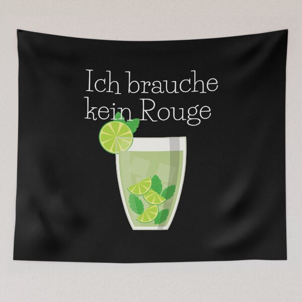 Item preview, I Don't Need Blush - Partying, Cocktail, Drink designed and sold by Two Left Hands Design.