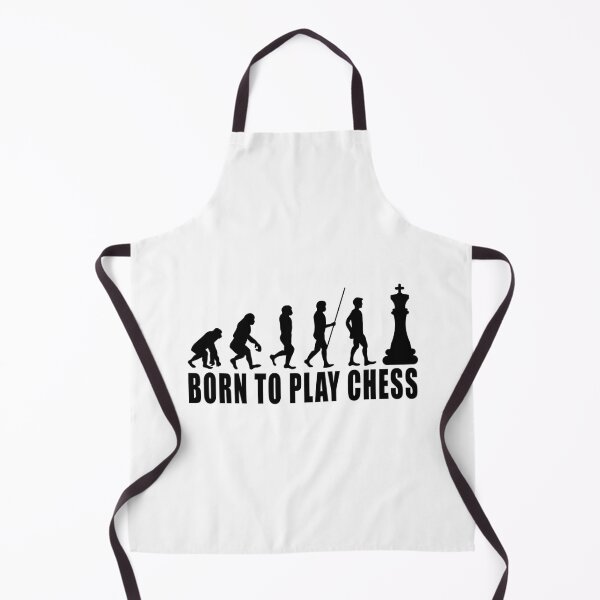 Item preview, Born To Play Chess - Evolution Chess designed and sold by SmartStyle.
