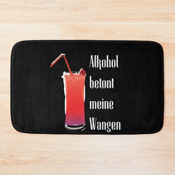 Item preview, Alcohol Accentuates My Cheeks - Partying, Cocktail designed and sold by Two Left Hands Design.