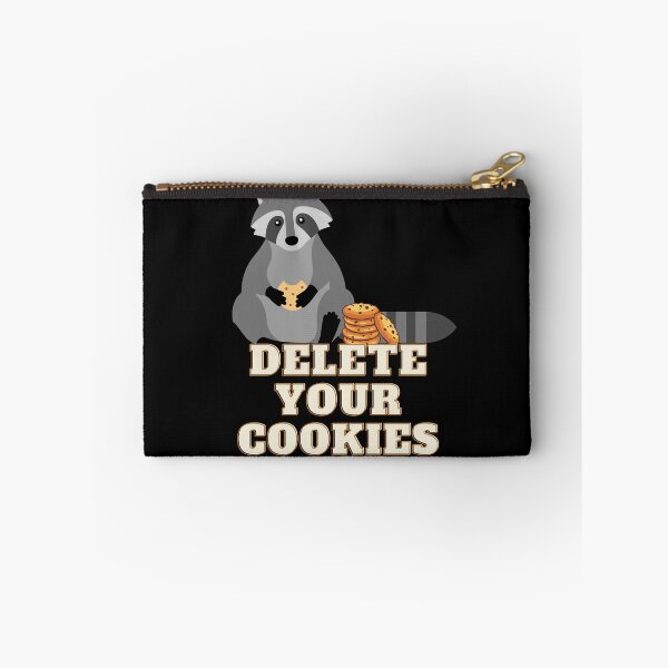 Item preview, Delete Your Cookies Raccoon Humor Browser Fun designed and sold by Two Left Hands Design.