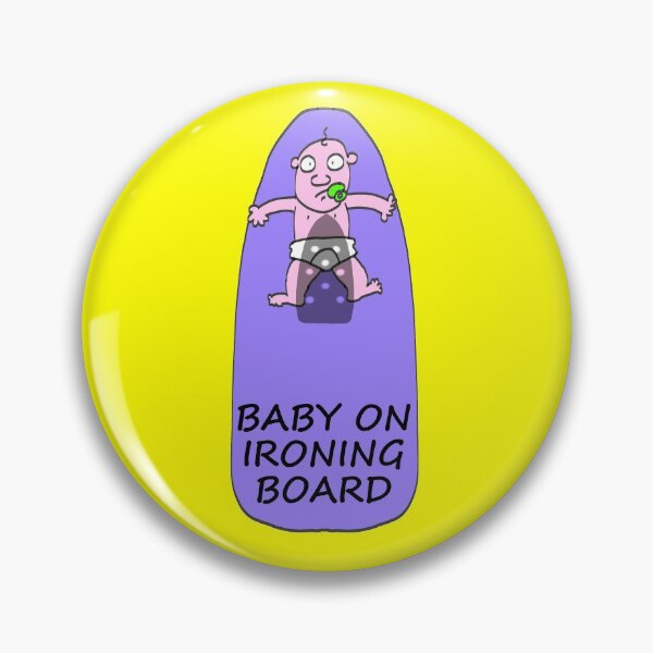 Item preview, Baby on Ironing Board designed and sold by beerman70.