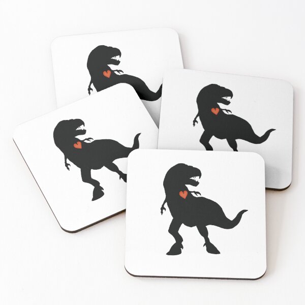 Item preview, T-rex with a heart designed and sold by BusyMonkeys.