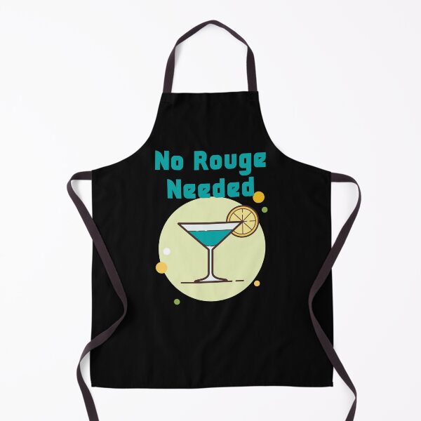Item preview, No Rouge Needed Celebration Cocktail Fun Alcohol designed and sold by Two Left Hands Design.