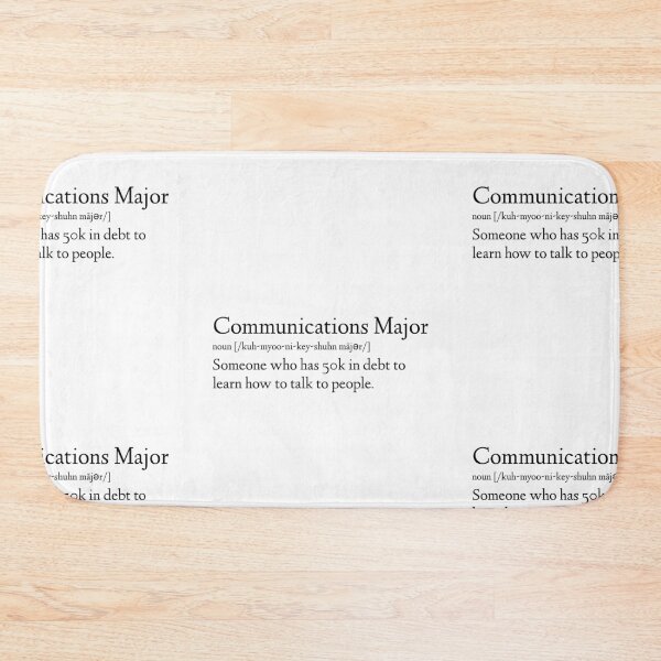 Item preview, Communications Major designed and sold by HilariousThings.
