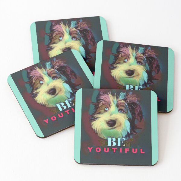 Item preview, Be YOUtiful (schnauzer dog) designed and sold by HamiltonmagicTs.