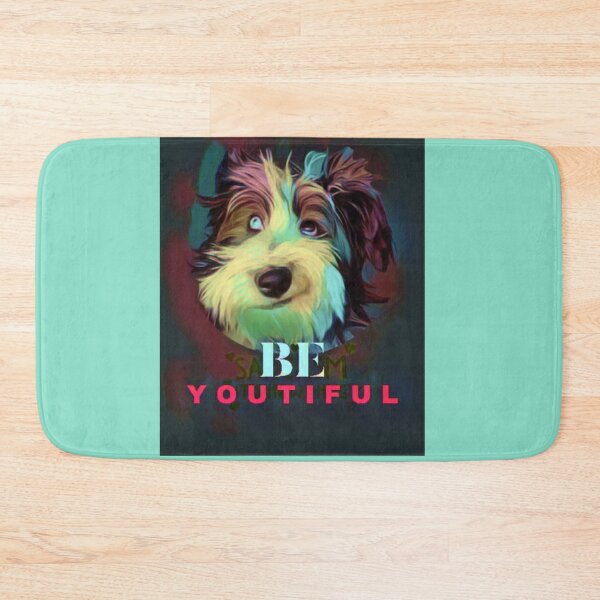 Item preview, Be YOUtiful (schnauzer dog) designed and sold by HamiltonmagicTs.