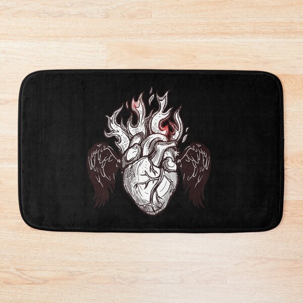 Item preview, burning heart designed and sold by kalud-zoldyck.