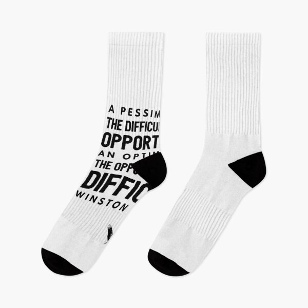 Item preview, A Pessimist sees difficulty in every opportunity, an optimist sees opportunity in every difficulty designed and sold by HamiltonmagicTs.