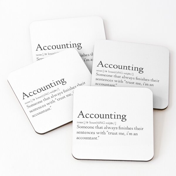 Item preview, Accounting designed and sold by HilariousThings.