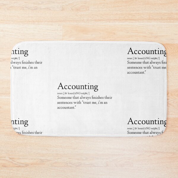 Item preview, Accounting designed and sold by HilariousThings.