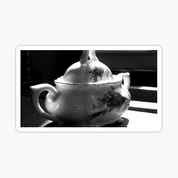 Moss Rose Sugar Bowl Sticker