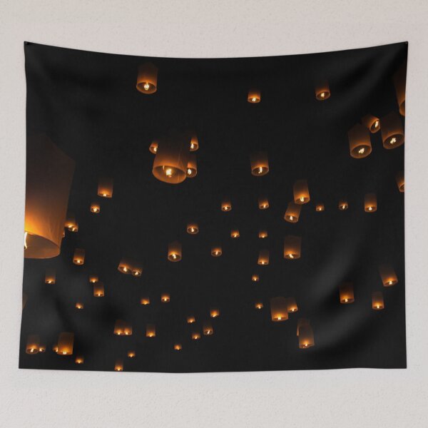 Item preview, Dreamy Sky Lanterns  designed and sold by coolmerchplanet.