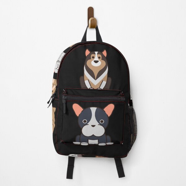 Item preview, Dog Pack Cute Kawaii Cartoon designed and sold by YueHeng Creates ⭐⭐⭐⭐⭐.