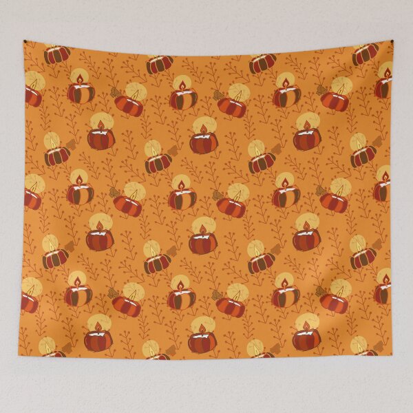 Item preview, Pumpkin Candles designed and sold by HelyanDesign.