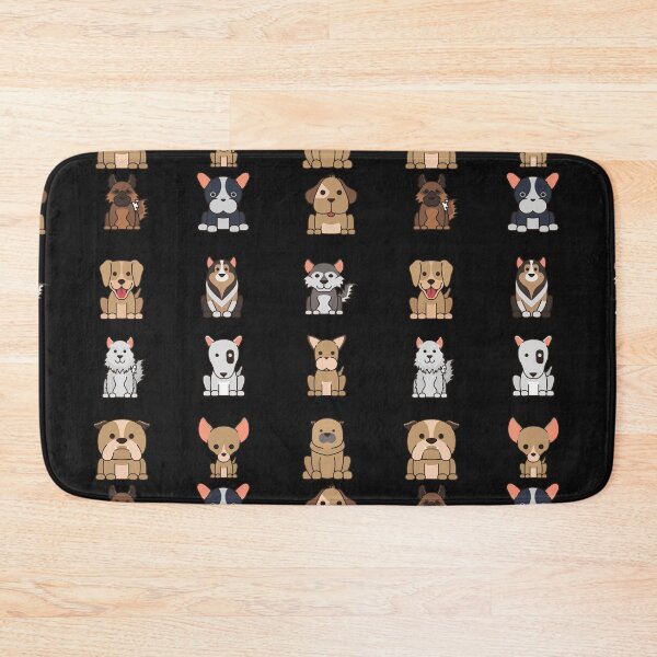 Item preview, Dog Pack Cute Kawaii Cartoon designed and sold by YueHeng Creates ⭐⭐⭐⭐⭐.