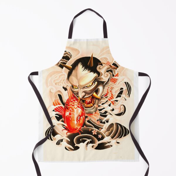 Item preview, The japan oni and koi to share one place designed and sold by Arramavis.