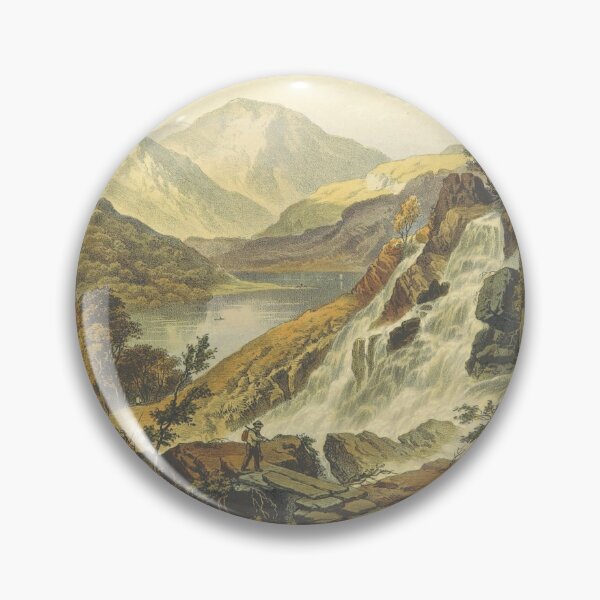 Item preview, Haweswater and Watergill Force Lake District 1859 Print from JB Pyne Artwork designed and sold by WizardsWorld.