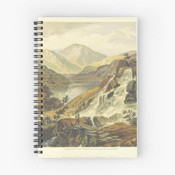Item preview, Haweswater and Watergill Force Lake District 1859 Print from JB Pyne Artwork designed and sold by WizardsWorld.