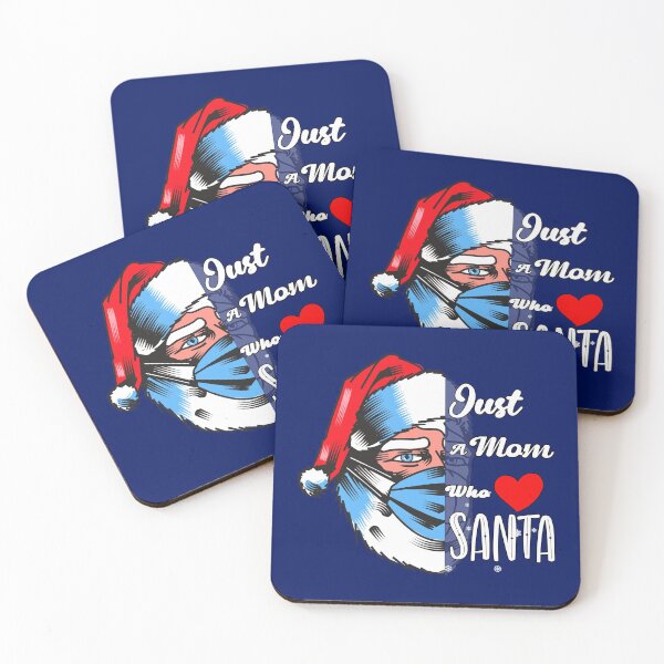 Item preview, Christmas Family matching, just a mom who loves santa designed and sold by Feline Rockstars.